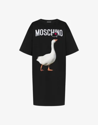 Abito in jersey di cotone biologico Goose