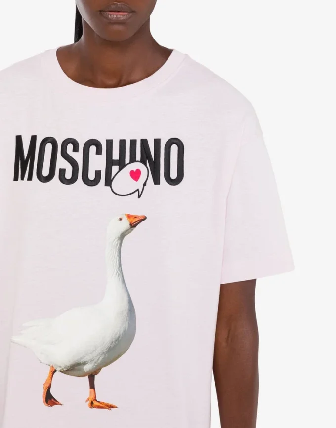 Abito in jersey di cotone biologico Goose