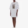Abito in jersey di cotone biologico Moschino Teddy Bear