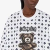 Abito in jersey di cotone biologico Moschino Teddy Bear