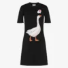 Abito in maglia di cotone Goose