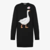 Abito in maglia di cotone Goose Abito in maglia di cotone Goose