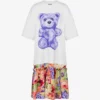 Abito oversize in cotone Moschino Teddy Bear Abito oversize in cotone Moschino Teddy Bear