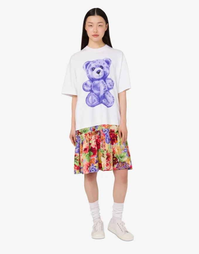 Abito oversize in cotone Moschino Teddy Bear Abito oversize in cotone Moschino Teddy Bear