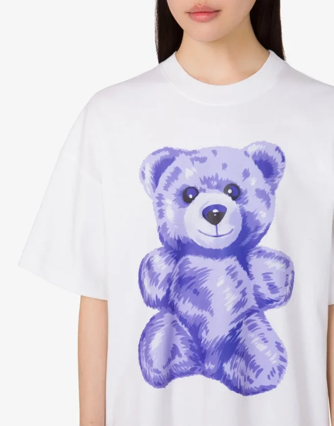 Abito oversize in cotone Moschino Teddy Bear Abito oversize in cotone Moschino Teddy Bear