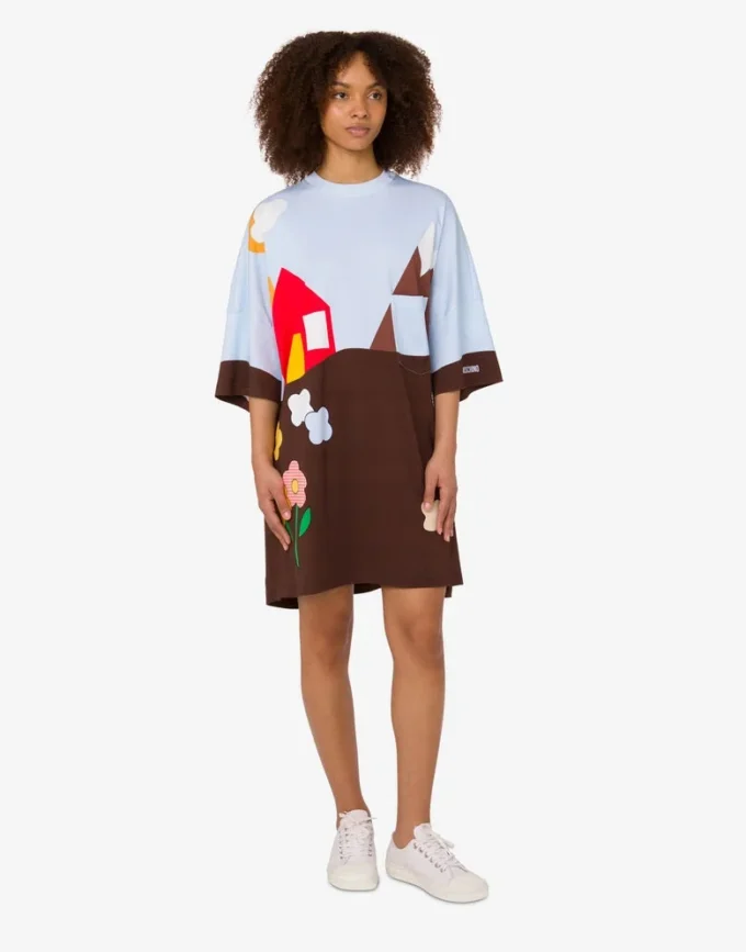 Abito oversize in cotone pesante Archivio Abito oversize in cotone pesante Archivio