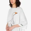 Abito oversize in cotone pesante Goose Abito oversize in cotone pesante Goose