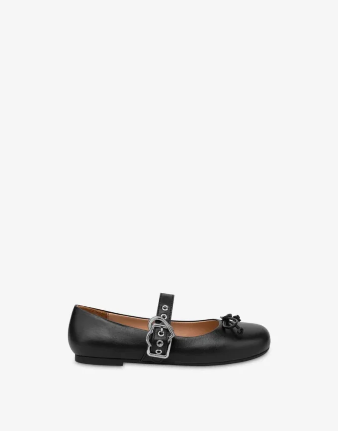 Ballerine in pelle nappa