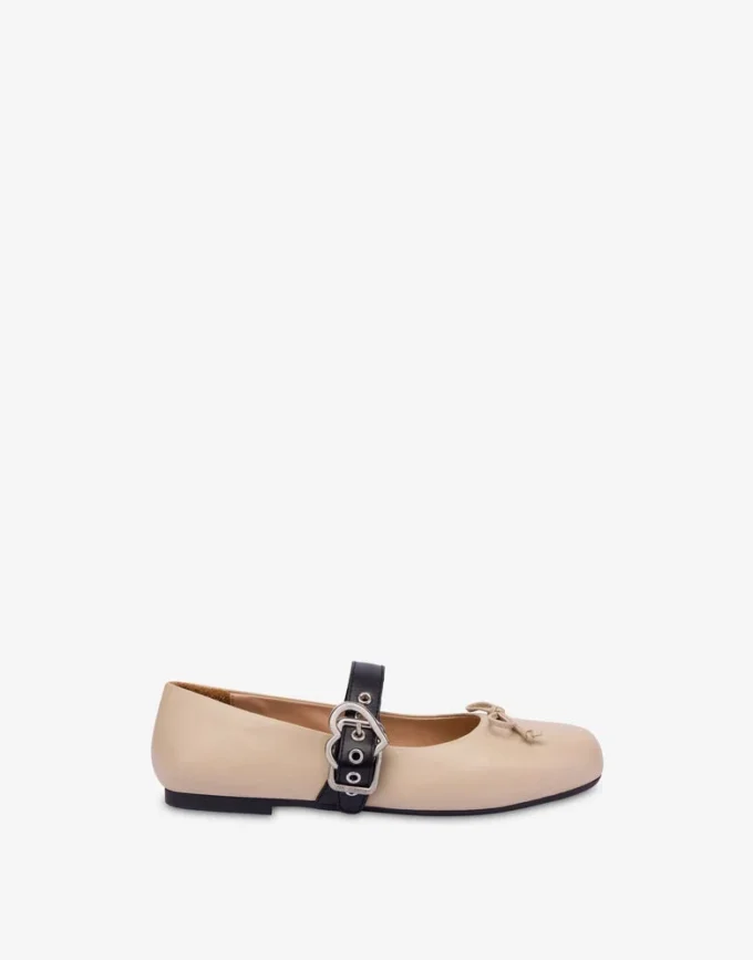 Ballerine in pelle nappa