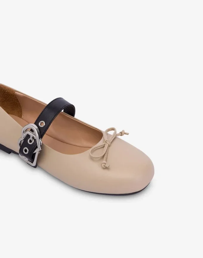 Ballerine in pelle nappa