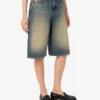 Bermuda in denim di cotone Bermuda in denim di cotone
