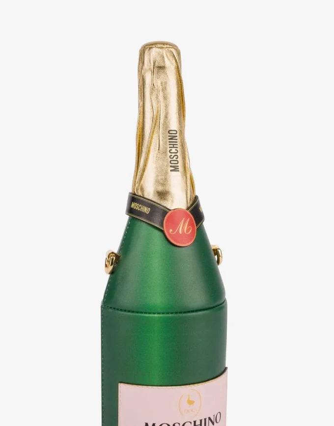 Borsa a forma di bottiglia di champagne Borsa a forma di bottiglia di champagne