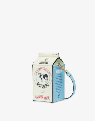 Borsa a forma di cartone del latte