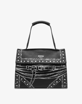Borsa a mano Moschino Tie Me Medium