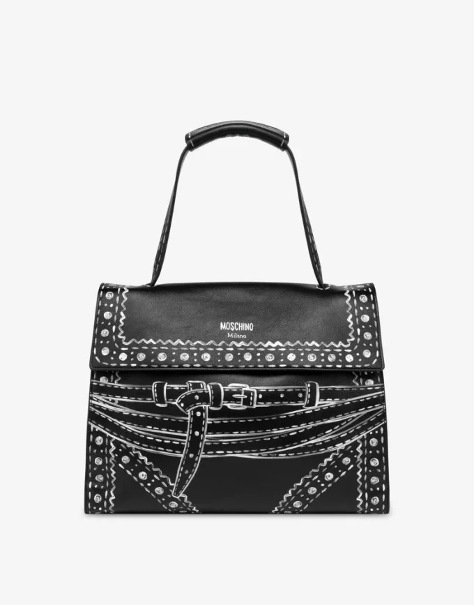 Borsa a mano Moschino Tie Me Medium Borsa a mano Moschino Tie Me Medium