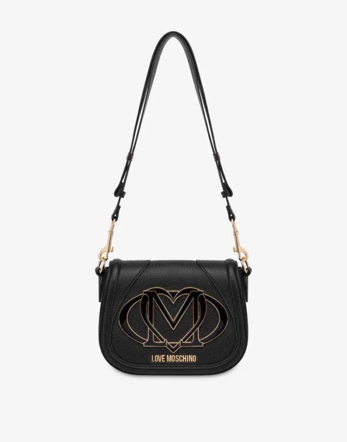 Borsa a tracolla con maxi logo Borsa a tracolla con maxi logo