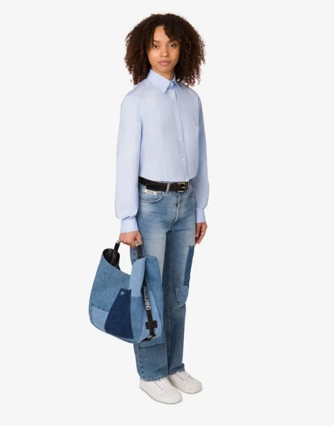 Borsa a tracolla media Handle Me di Moschino Borsa a tracolla media Handle Me di Moschino
