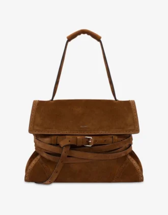 Borsa a tracolla media Tie Me di Moschino
