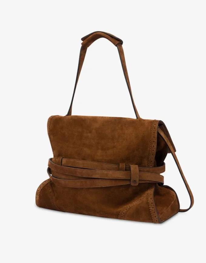 Borsa a tracolla media Tie Me di Moschino Borsa a tracolla media Tie Me di Moschino