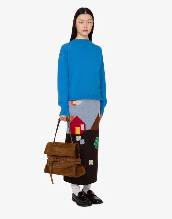 Borsa a tracolla media Tie Me di Moschino Borsa a tracolla media Tie Me di Moschino