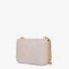 Borsa a tracolla trapuntata con logo