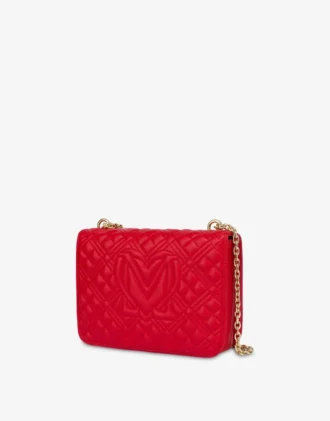 Borsa a tracolla trapuntata lucida Borsa a tracolla trapuntata lucida