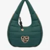 Borsa hobo in nylon trapuntato