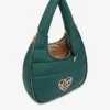 Borsa hobo in nylon trapuntato