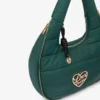 Borsa hobo in nylon trapuntato