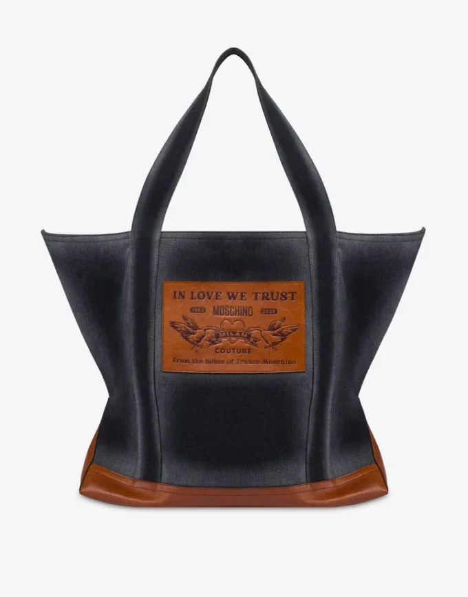 Borsa maxi in denim Borsa maxi in denim