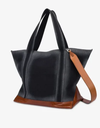 Borsa maxi in denim