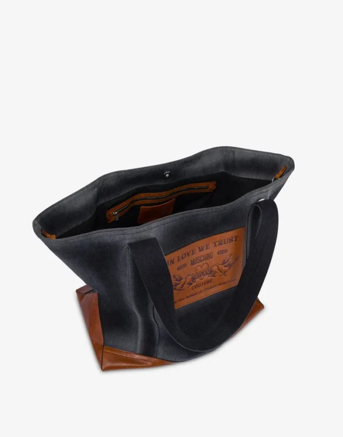 Borsa maxi in denim Borsa maxi in denim