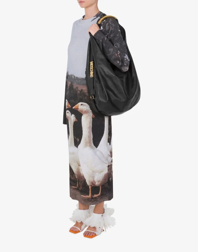 Borsa Moschino Handle Me grande Borsa Moschino Handle Me grande