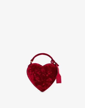 Borsa Moschino Love Me in velluto