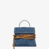 Borsa Moschino Tie Me in denim