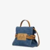 Borsa Moschino Tie Me in denim