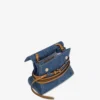 Borsa Moschino Tie Me in denim