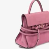 Borsa Moschino Tie Me in pelle scamosciata Small Borsa Moschino Tie Me in pelle scamosciata Small