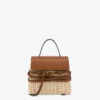 Borsa Moschino Tie Me in rattan Small Borsa Moschino Tie Me in rattan Small