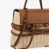 Borsa Moschino Tie Me in rattan Small Borsa Moschino Tie Me in rattan Small