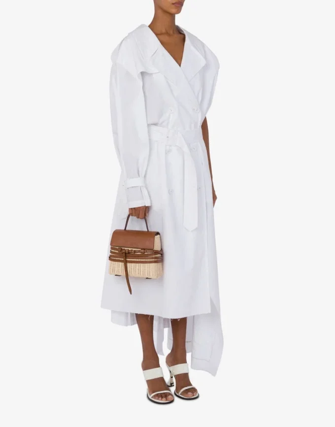 Borsa Moschino Tie Me in rattan Small Borsa Moschino Tie Me in rattan Small