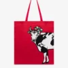 Borsa stampata Archive Cow Borsa stampata Archive Cow
