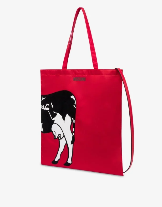 Borsa stampata Archive Cow Borsa stampata Archive Cow