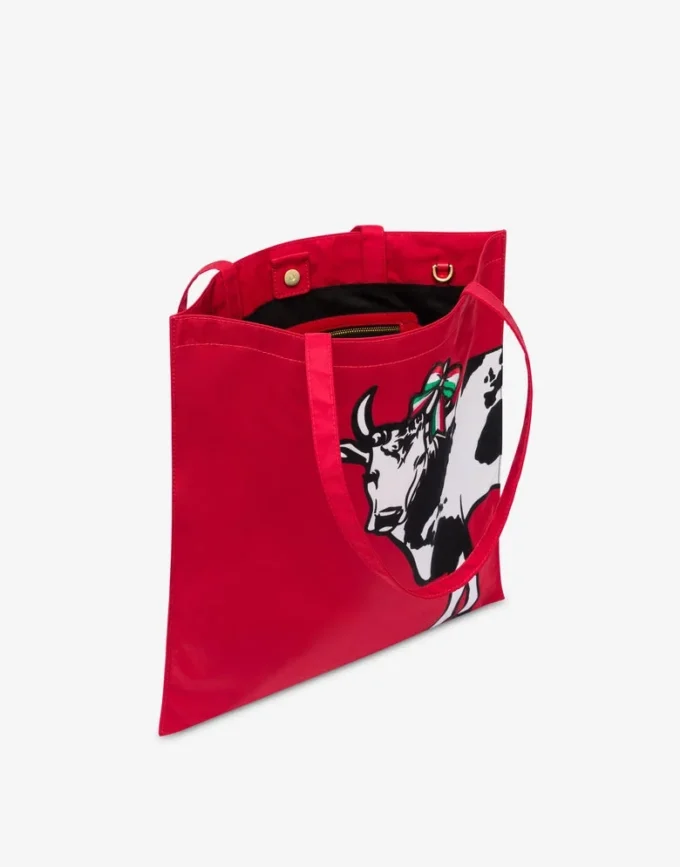 Borsa stampata Archive Cow Borsa stampata Archive Cow