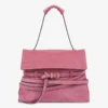 Borsa Tie Me di Moschino in pelle scamosciata Media Borsa Tie Me di Moschino in pelle scamosciata Media