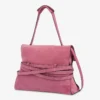 Borsa Tie Me di Moschino in pelle scamosciata Media Borsa Tie Me di Moschino in pelle scamosciata Media