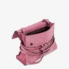 Borsa Tie Me di Moschino in pelle scamosciata Media Borsa Tie Me di Moschino in pelle scamosciata Media