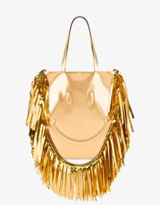 Borsa tote con effetto specchio Smiley®