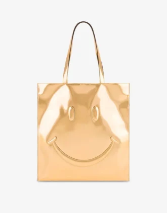 Borsa tote con effetto specchio Smiley®
