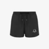 Boxer da spiaggia con logo Laurel Crown